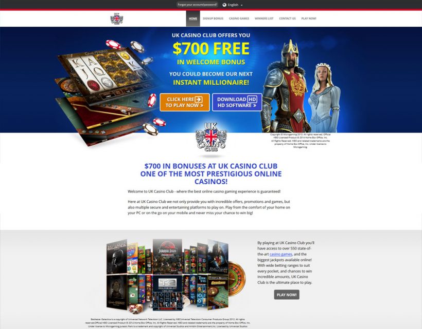 First Class Action at Gaming Club Online Casino